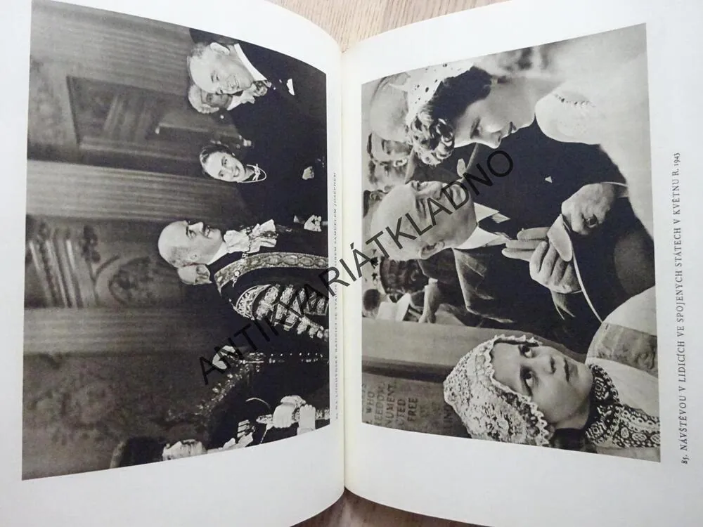 BENEŠ VE FOTOGRAFII, PREZIDENT, F. X. ŠALDA, **an