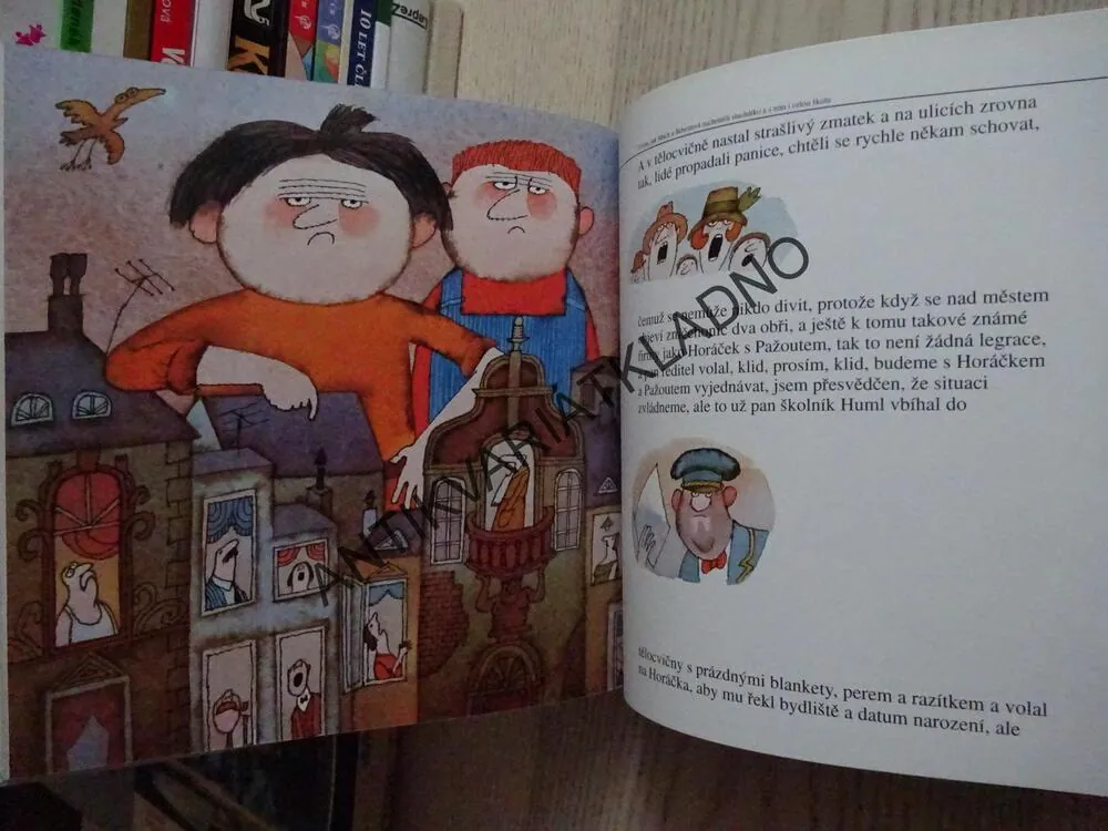 MACH A ŠEBESTOVÁ ZA ŠKOLOU, MILOŠ MACOUREK, ADOLF BORN, **an
