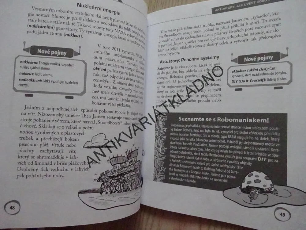 ROBOTI, OBJEVTE A POSTAVTE STROJE BUDOUCNOSTI, **an