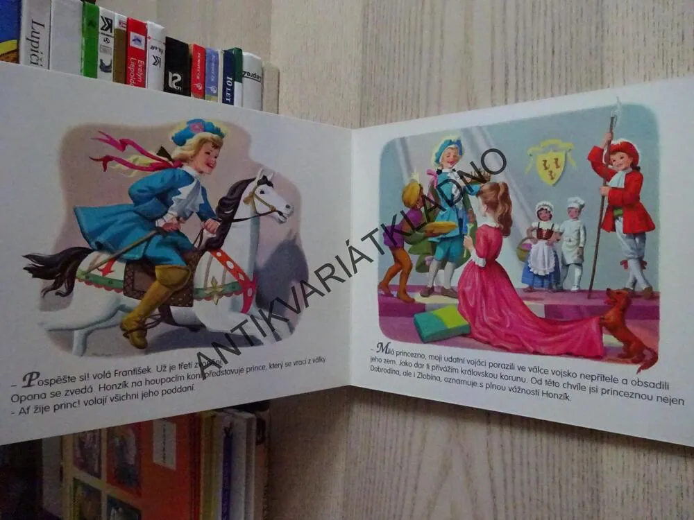 MARTINKA HRAJE DIVADLO, KNÍŽKA S PUZZLE (CHYBÍ 2 DÍLKY), **an