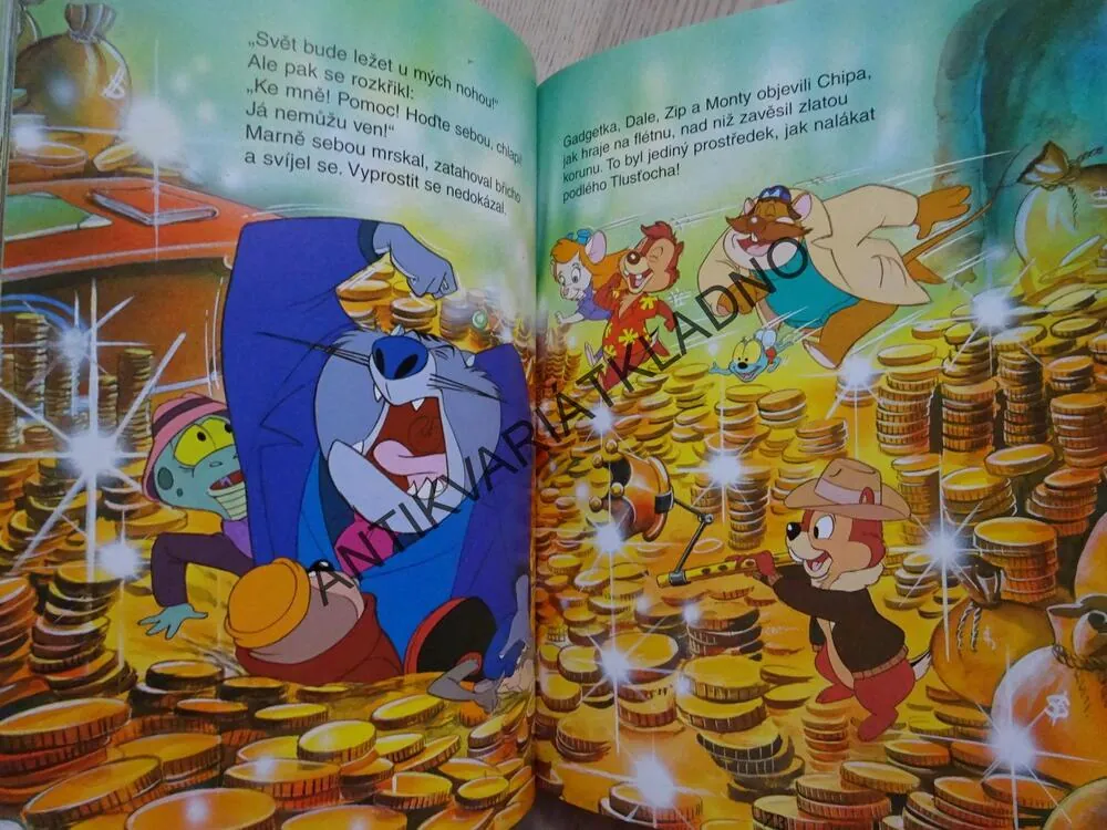 RYCHLÁ ROTA V NEBEZPEČÍ, WALT DISNEY, **an