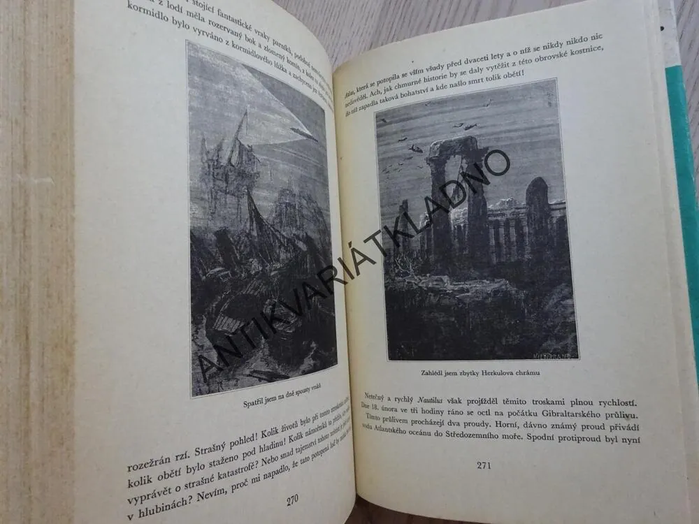 DVACET TISÍC MIL POD MOŘEM, JULES VERNE, 1966, **an