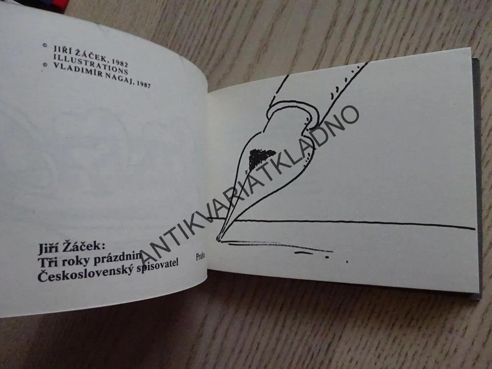 TŘI ROKY PRÁZDNIN, JIŘÍ ŽÁČEK, **an