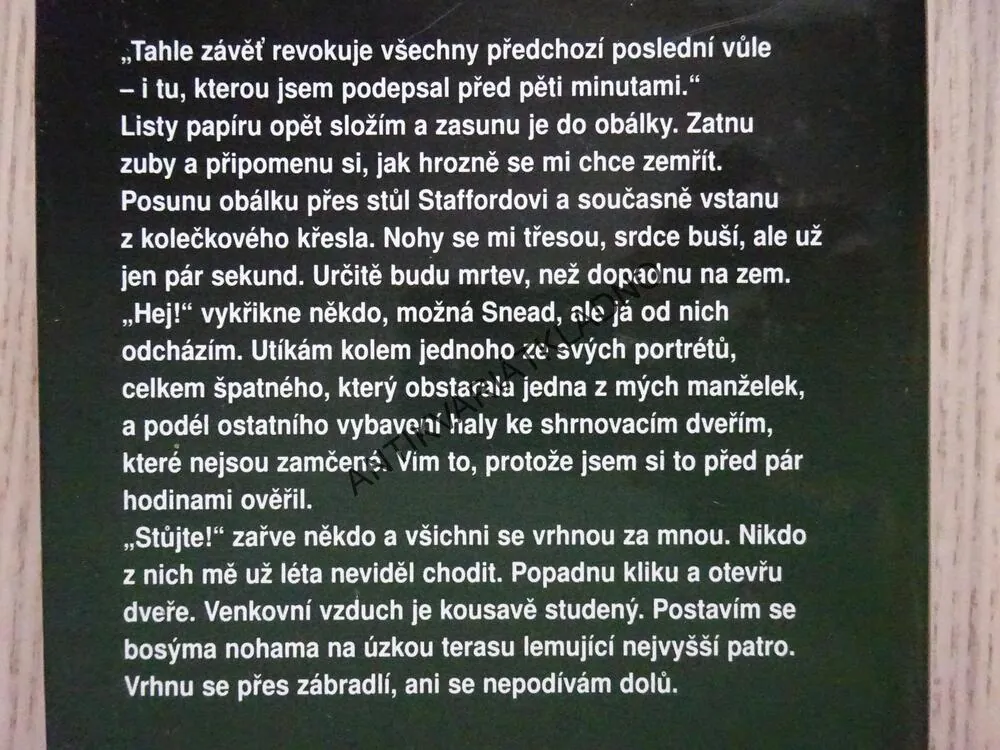 POSLEDNÍ VŮLE, JOHN GRISHAM, **an