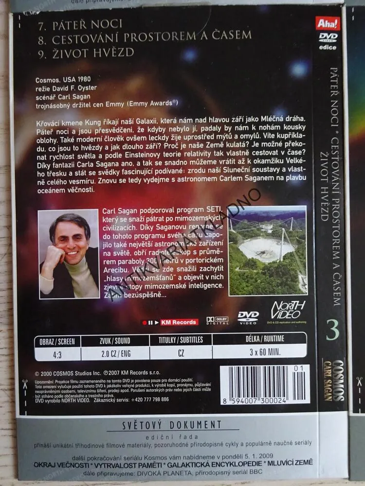 COSMOS 1-4, DVD FILM DOKUMENT