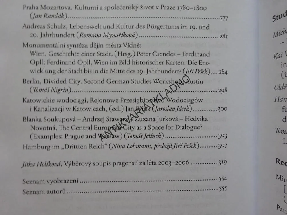 PRAŽSKÝ SBORNÍK HISTORICKÝ XXXVI, **an