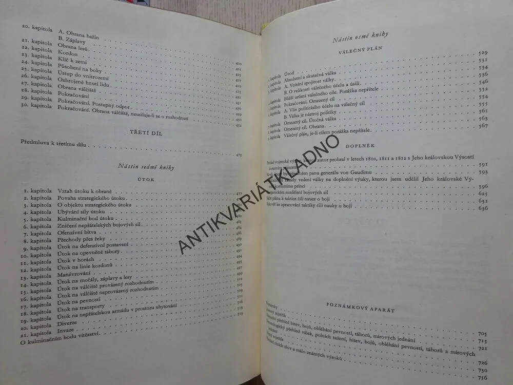 O VÁLCE, CARL VON CLAUSEWITZ, **an
