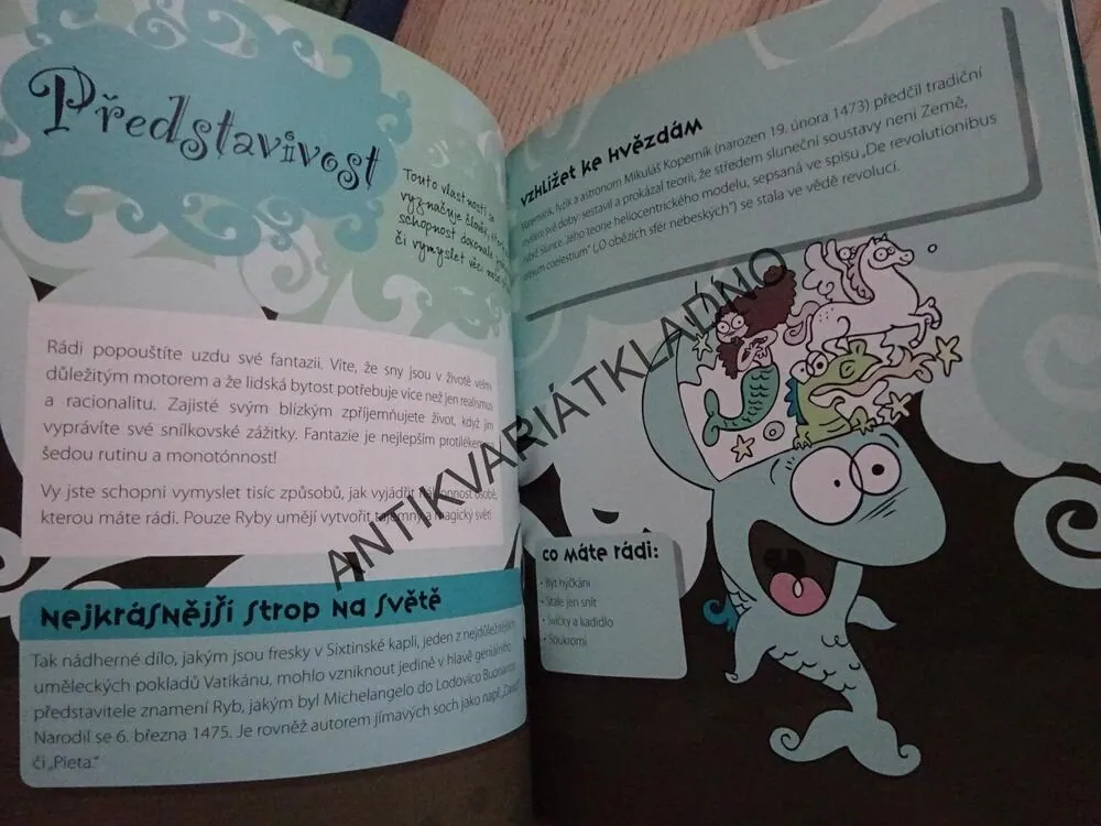 RYBY, VAŠICH 12 NEODOLATELNÝCH VLASTNOSTÍ, **an