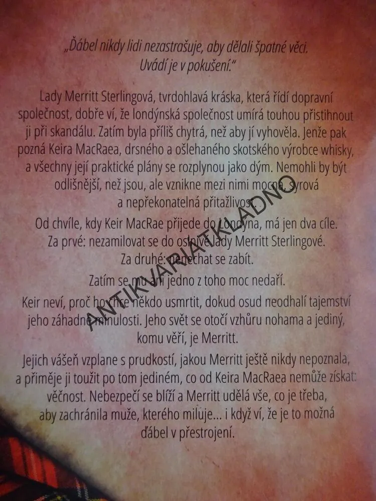 ĎÁBEL V PŘESTROJENÍ, LISA KLEYPAS, **an
