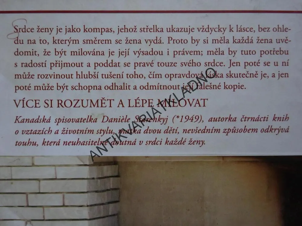 TOUHA ŽENY, DANIÉLE STARENKYJ, **an