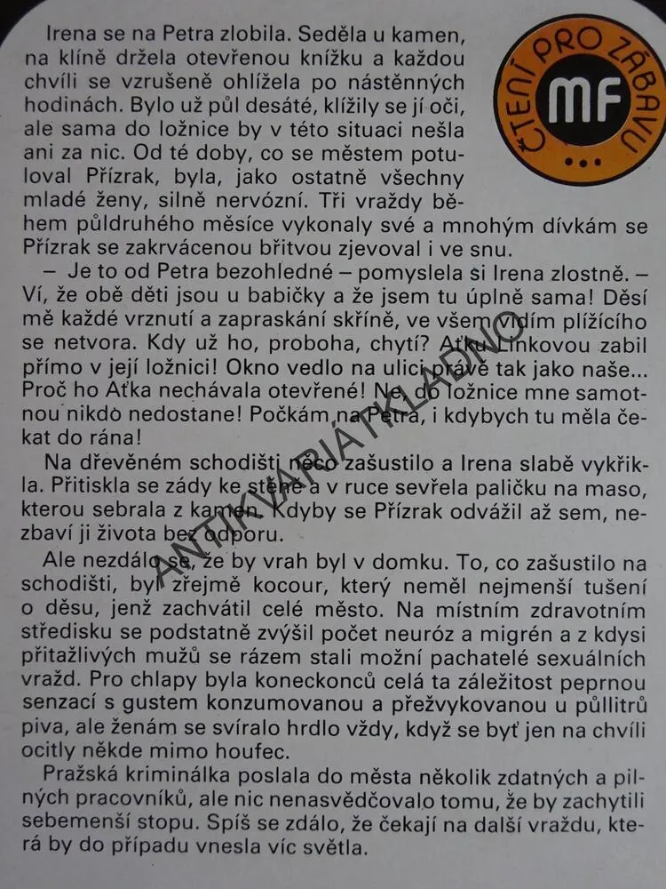 PŘÍŠERNÁ SMRT KRÁSNÉ DÍVKY, MILOSLAV ŠVANDRLÍK,  NEPRAKTA, **an