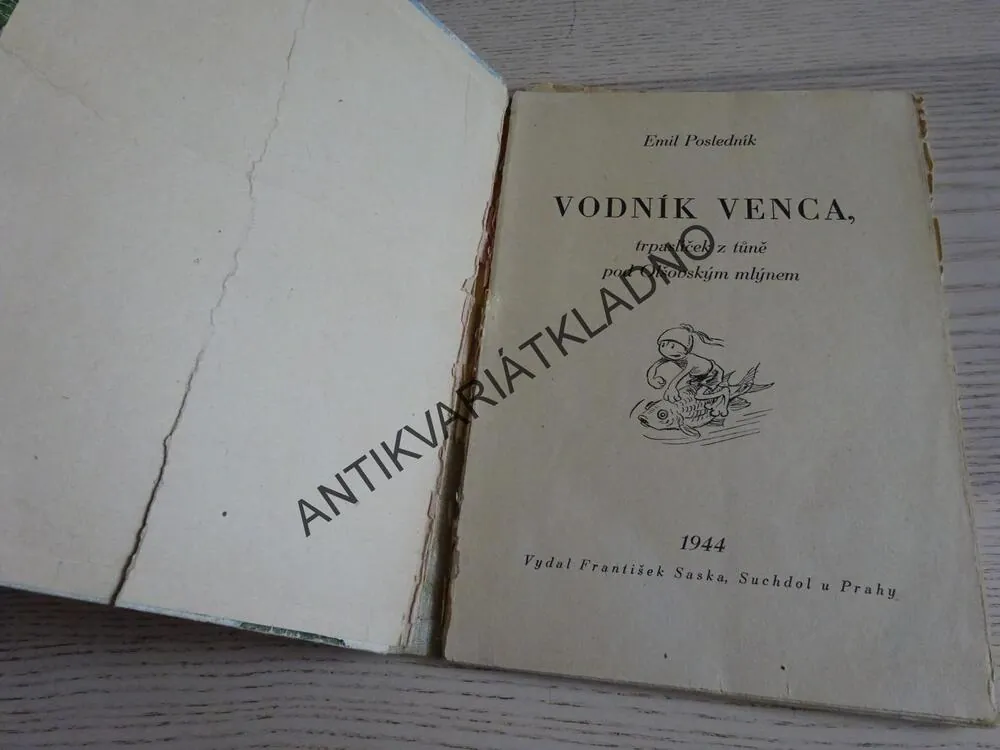 VODNÍK VENCA, EMIL POSLEDNÍK