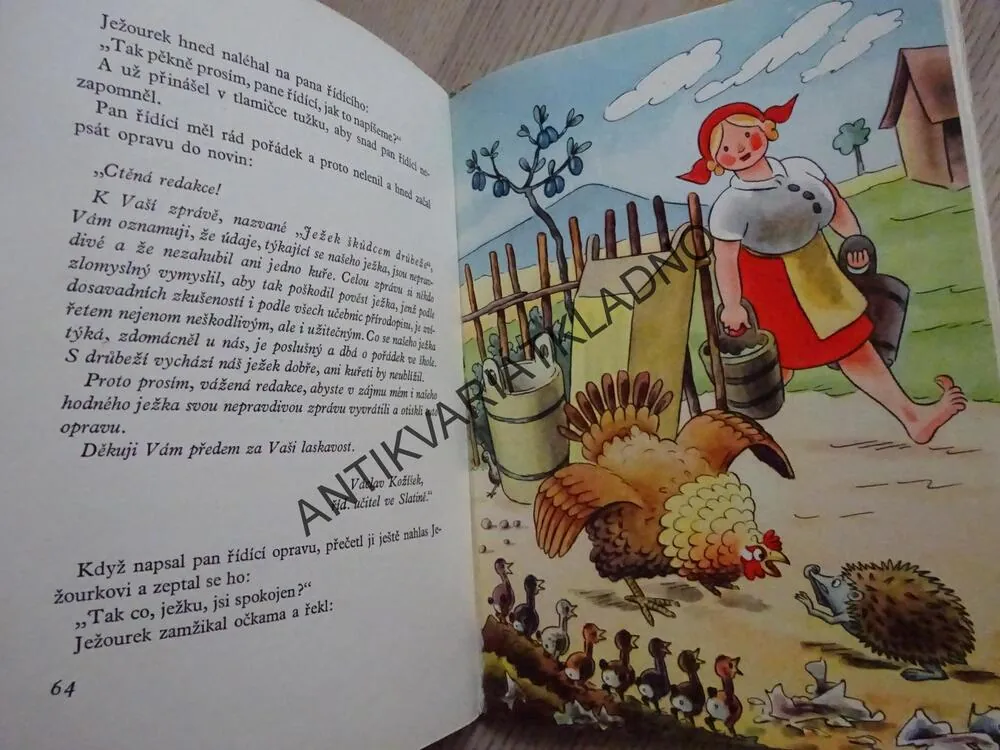 JEŽOUREK, JARMILA MINAŘÍKOVÁ, **an