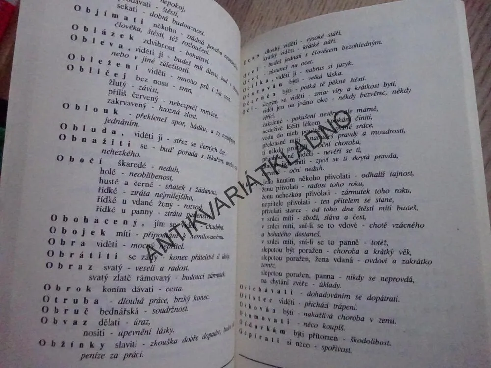 ČESKÝ SNÁŘ, **an