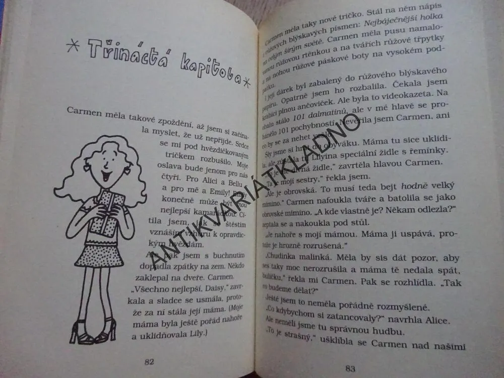 NAROZENINY, JACQUELINE WILSONOVÁ, **an