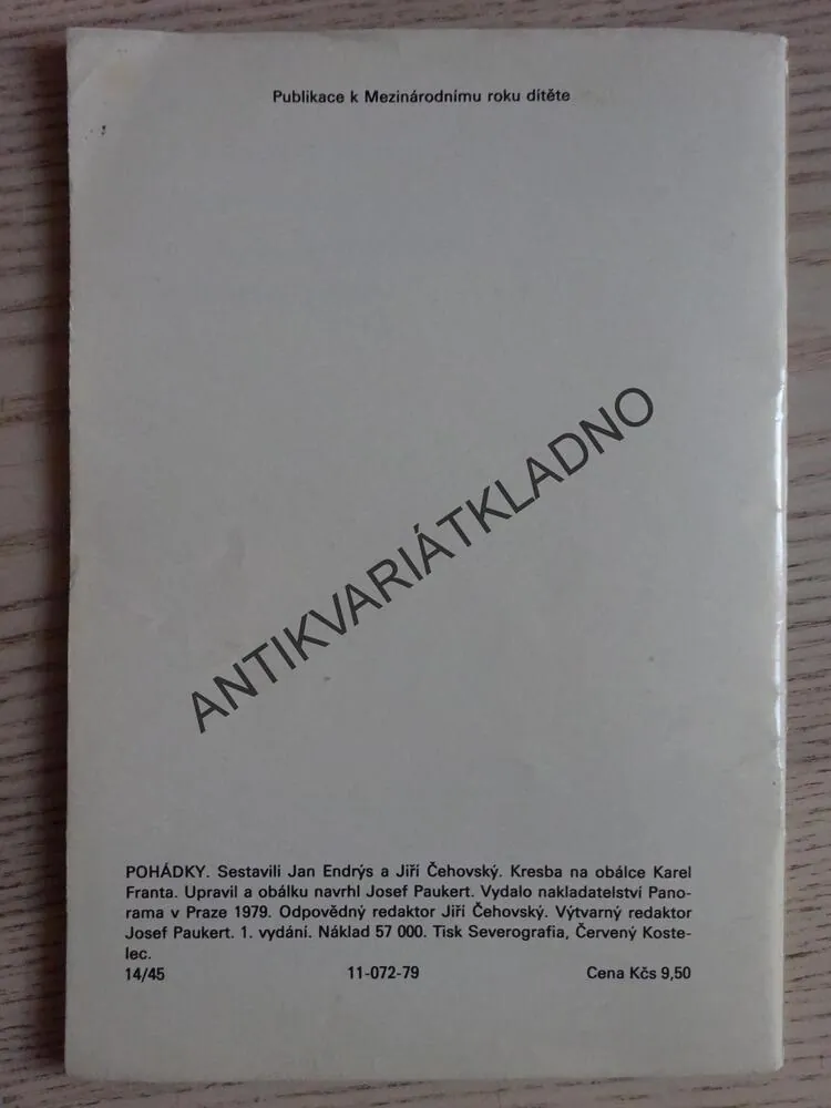 POHÁDKY, KAREL JAROMÍR ERBEN, BOŽENA NĚMCOVÁ