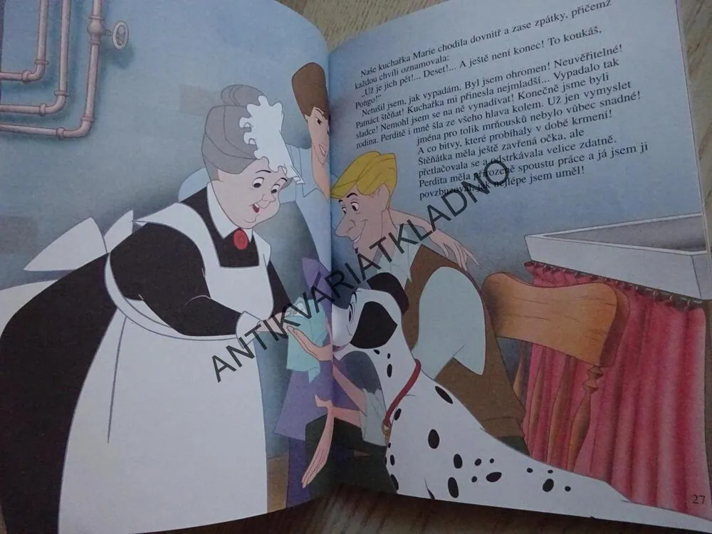 101 DALMATINŮ, WALT DISNEY, **an