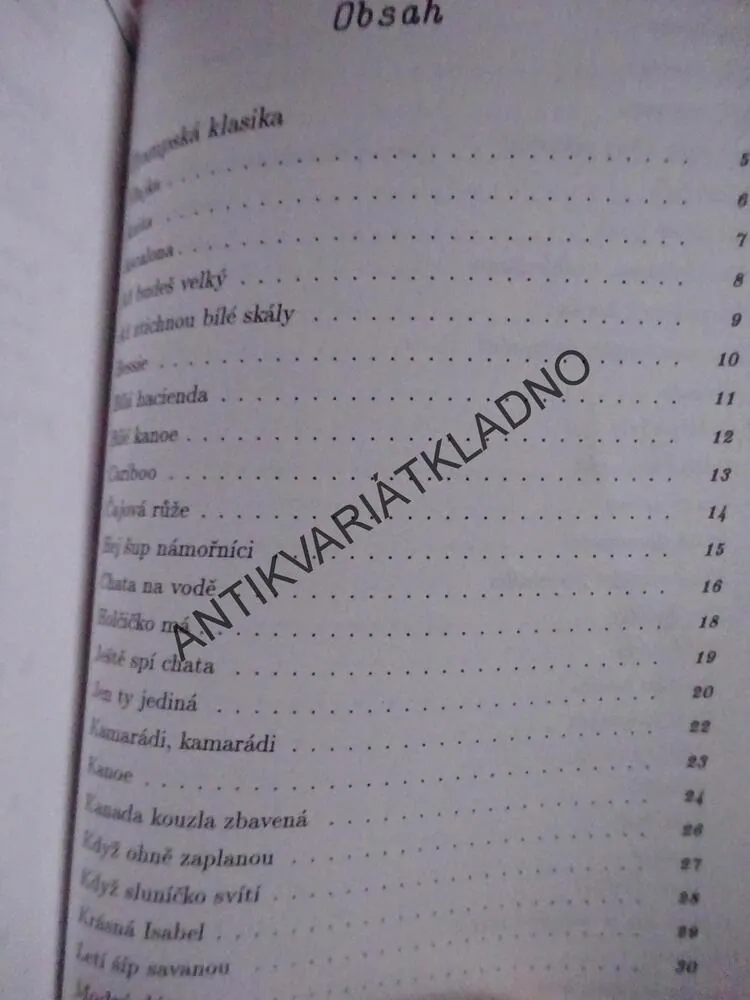 TRAMPSKÝ ZPĚVNÍK, ZPĚVNÍK, NOTY, TEXTY, **an