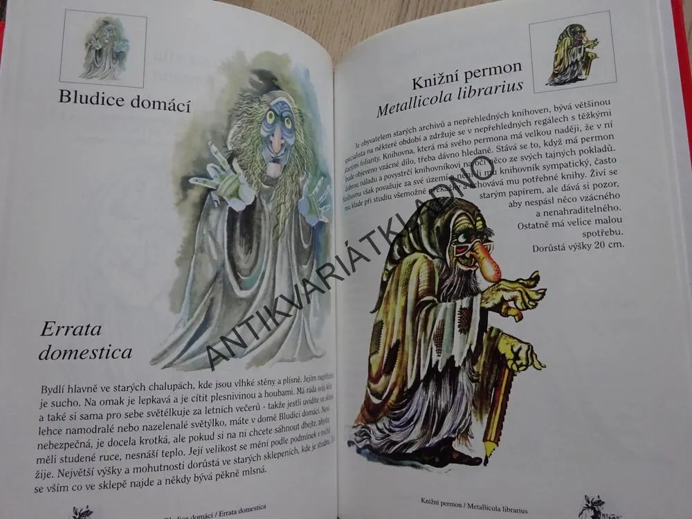 LEXIKON OHROŽENÝCH DRUHŮ STRAŠIDEL LESNÍCH, LUČNÍCH A DOMÁCÍCH, VÍTĚZSLAVA KLIMTOVÁ, 2. DÍL, **an