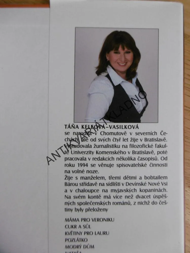 LÉK NA SMUTEK, TÁŇA KELEOVÁ-VASILKOVÁ