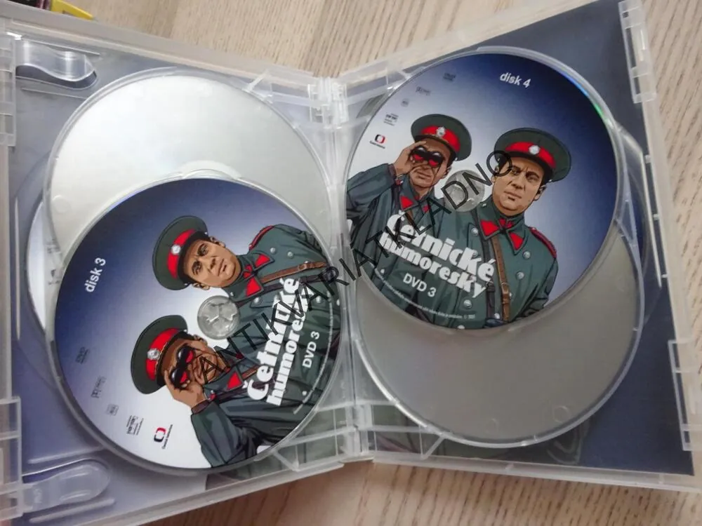 ČETNICKÉ HUMORESKY, 6 X DVD FILM