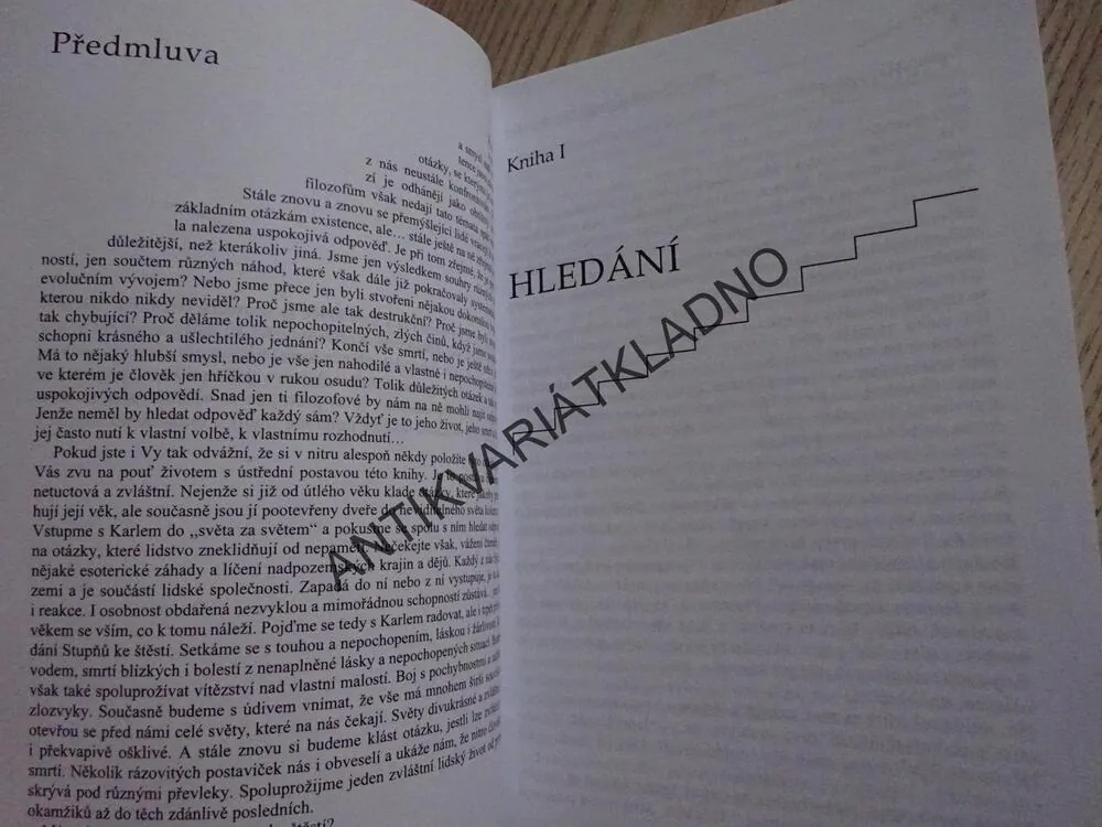 DEVĚT STUPŇŮ KE ŠTĚSTÍ, ZDENĚK FRITZ, **an