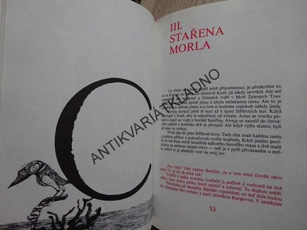 PŘÍBĚH, KTERÝ NIKDY NESKONČÍ, MICHAEL ENDE, **an