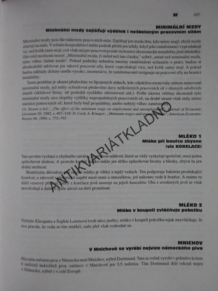 LEXIKON POPULÁRNÍCH OMYLŮ, 500 KARDINÁLNÍCH CHYB, PŘEDSUDKŮ A PŘEHMATŮ, **an