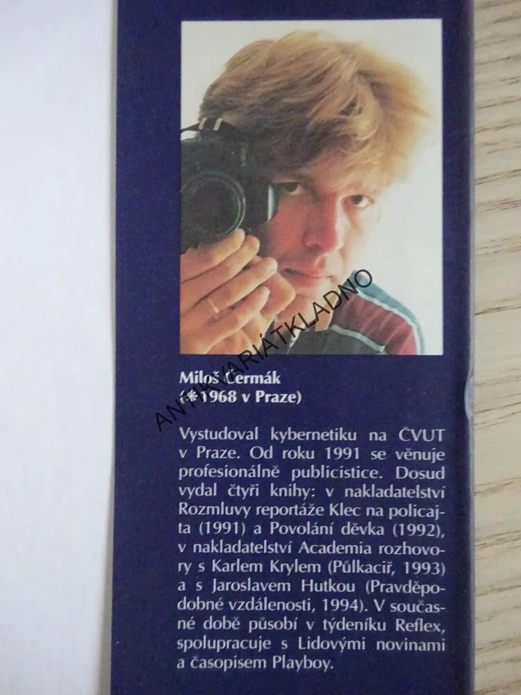 LÁSKY A ŘEMESLA IVANA KLÍMY, MILOŠ ČERMÁK, IVAN KLÍMA, **an