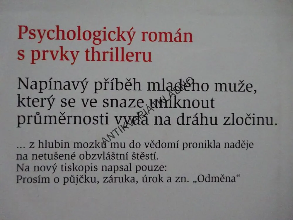 ODMĚNA, JARMILA LOUKOTKOVÁ, **an
