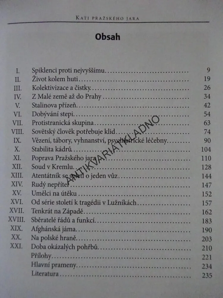 KATI PRAŽSKÉHO JARA, MARTIN NOVÁK, **an