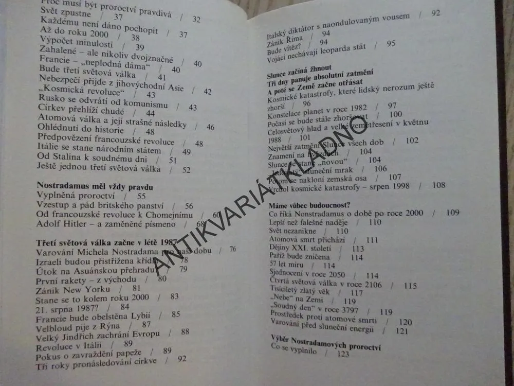 VELKÁ NOSTRADAMOVA PROROCTVÍ A JEJICH MODERNÍ VÝKLAD, VĚŠTBY DO ROKU 2050, KURT ALLGEIER, **an