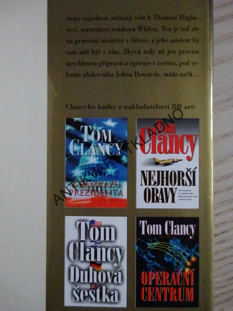 SKRYTÁ AKTA, TOM CLANCY, **an