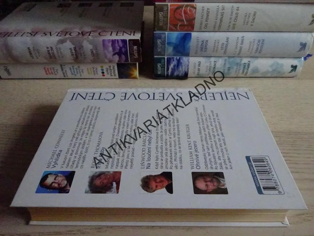 VYHLÍDKA - CONNELLY, IRIS A RUBY - THOMASOVÁ, NA LOUŠENÍ NEBYL ČAS - BARCLAY, OHNIVÉ JEZERO - KRUEGER, **an