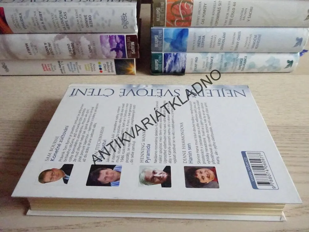 KONEČNÉ ZÚČTOVÁNÍ - BOURNE, BLÁZNOVSTVÍ - TITCHMARSH, PYRAMIDA - MANKELL, HANIN SEN - HAMMONDOVÁ, **an