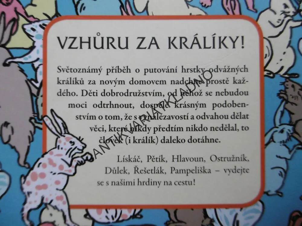 DALEKÁ CESTA ZA DOMOVEM, RICHARD ADAMS, 