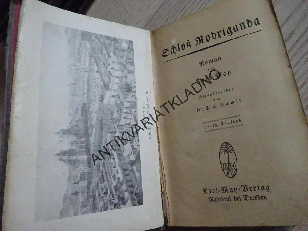 SCHLOSS RODRIGANDA, KARL MAY, NĚMECKY