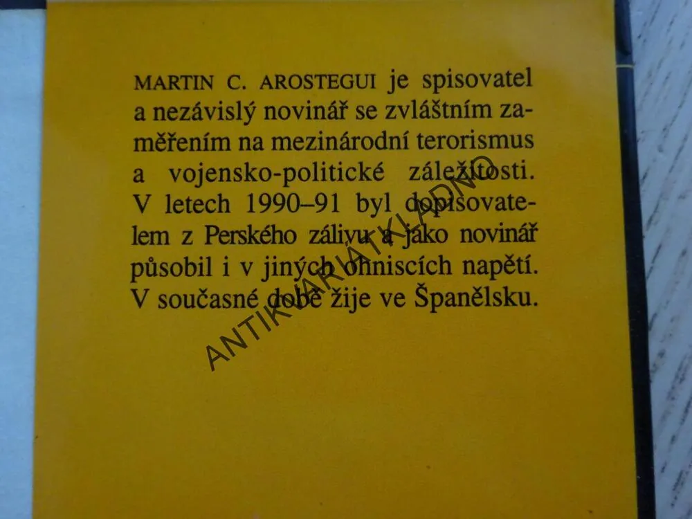 NEVIDITELNÍ BOJOVNÍCI, MARTIN C. AROSTEGUI, **an