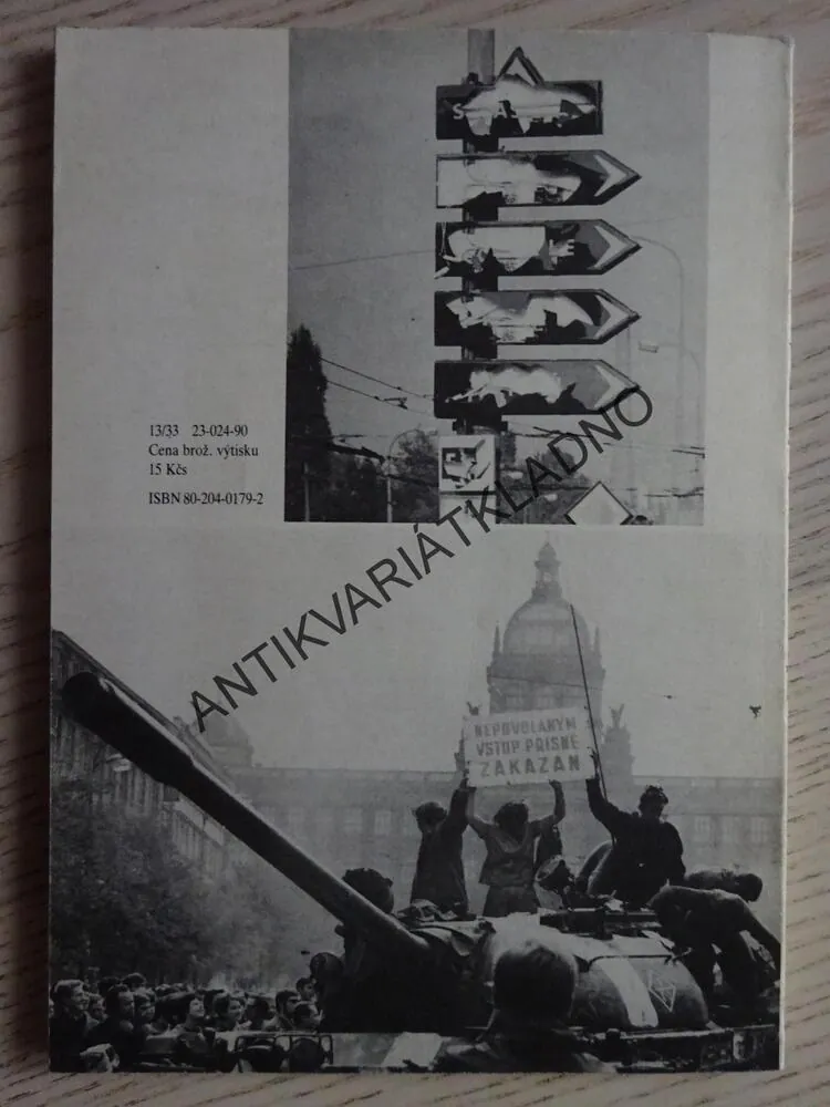 NADĚJE A ZKLAMÁNÍ, PRAŽSKÉ JARO 1968, JIŘÍ VANČURA, **an