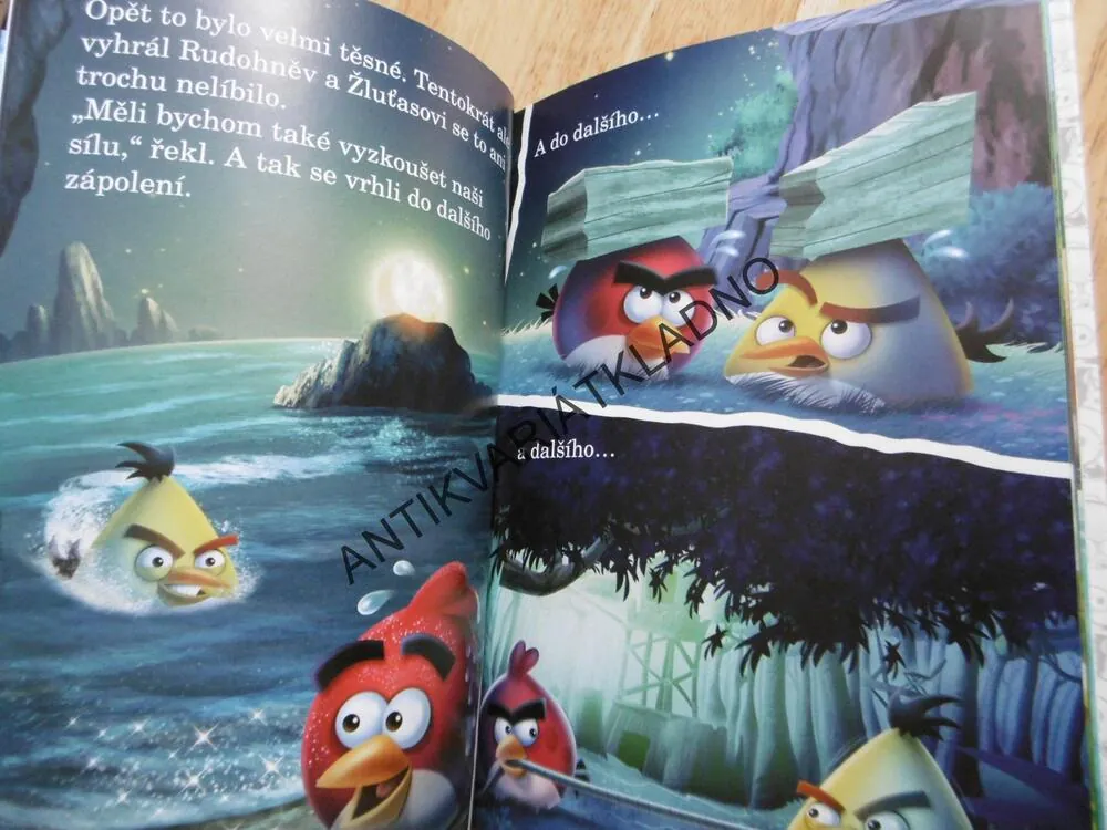 ANGRY BIRDS, RUDOHNĚV A VELKÁ SOUTĚŽ, DUNGWORTH