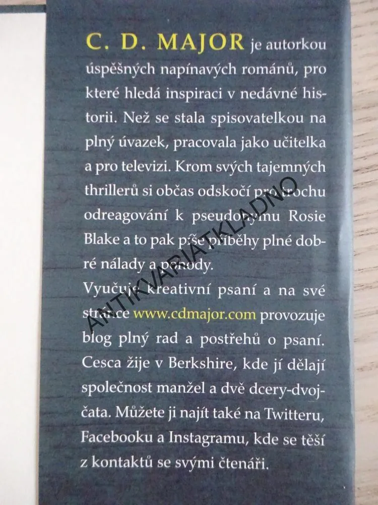 MEZI DVĚMA SVĚTY, C. D. MAJOR, **an