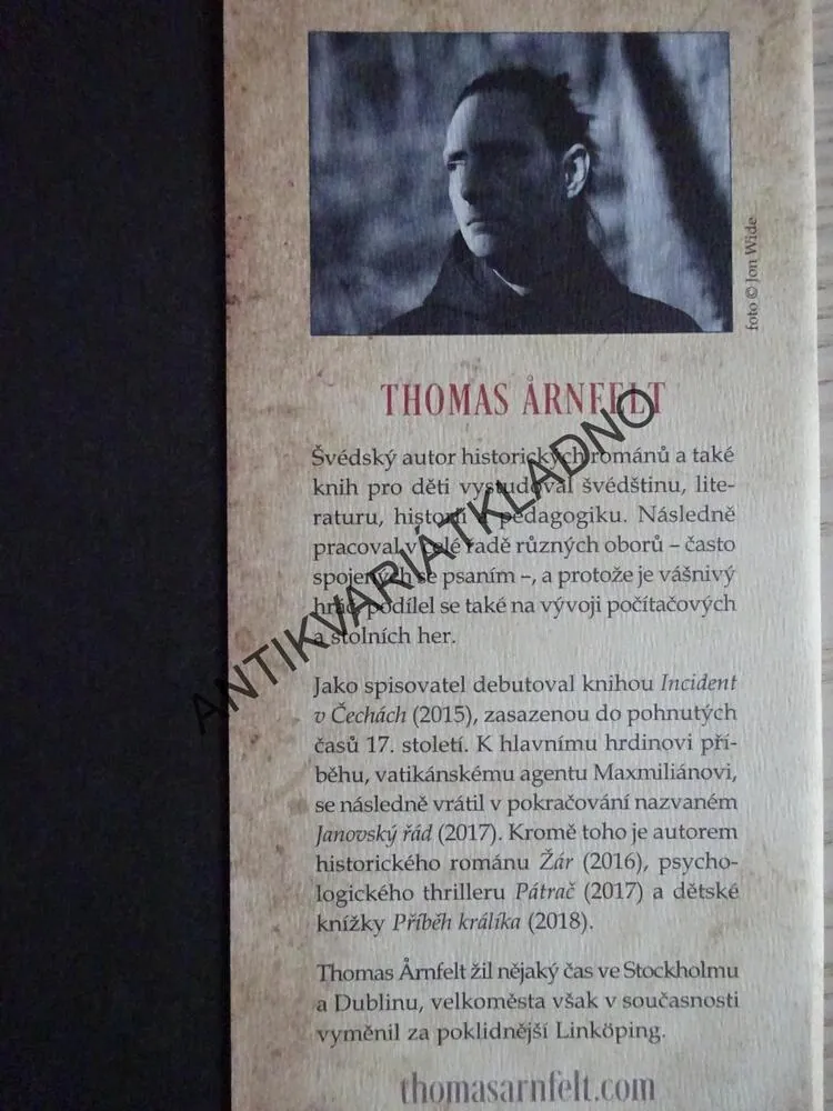 INCIDENT V ČECHÁCH, THOMAS ARNFELT, **an