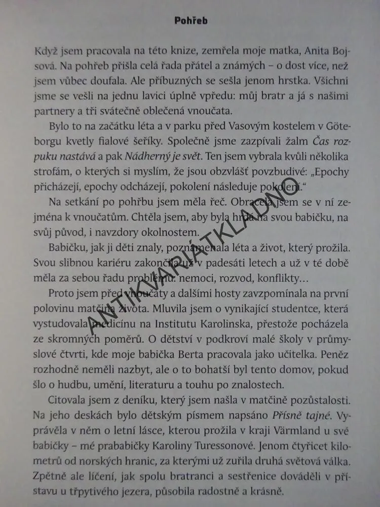MÝCH PRVNÍCH 54 000 LET, KARIN BOJSOVÁ, **an