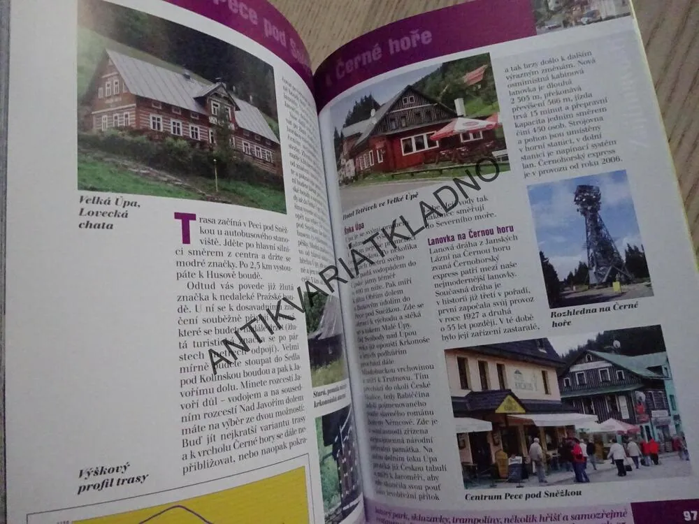 KRKONOŠE A PODKRKONOŠÍ, OTTŮV TURISTICKÝ PRŮVODCE, **an