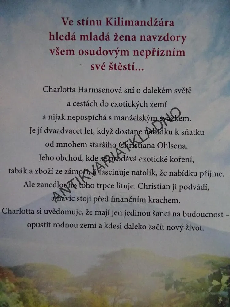 NEBE NAD KILIMANDŽÁREM, LEAH BACH, ANNE JACOBSOVÁ, **an