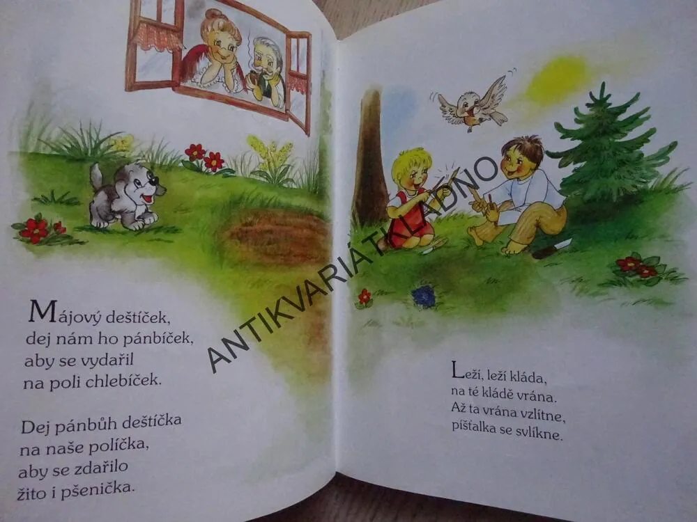 ŠEL ZAJÍČEK BRÁZDOU, **an