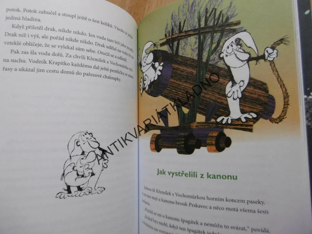 POHÁDKY Z PAŘEZOVÉ CHALOUPKY, KŘEMÍLEK,VOCHOMŮRKA,ČTVRTEK,SMETANA, VEČERNÍČEK