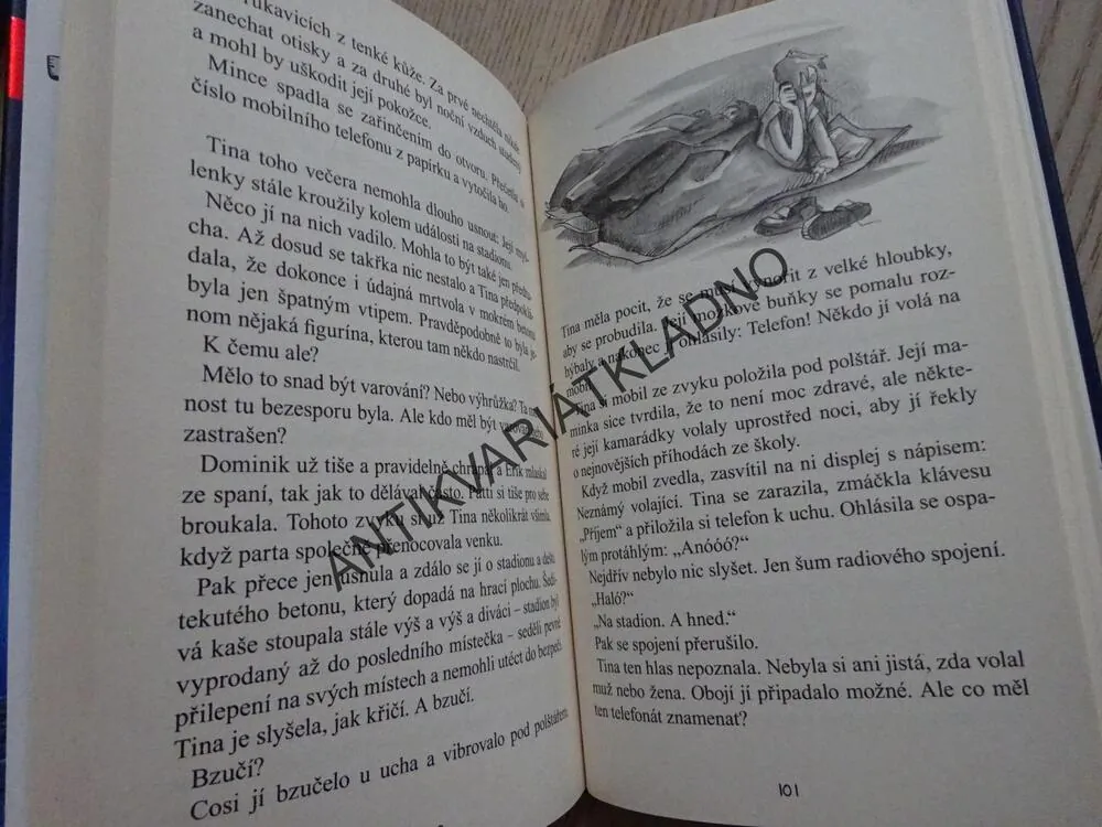 PŘÍZRAK NA STADIONU, THOMAS BREZINA, **an