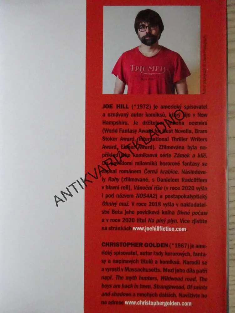ČERNÝ TELEFON A DALŠÍ PŘÍBĚHY, JOE HILL, **an
