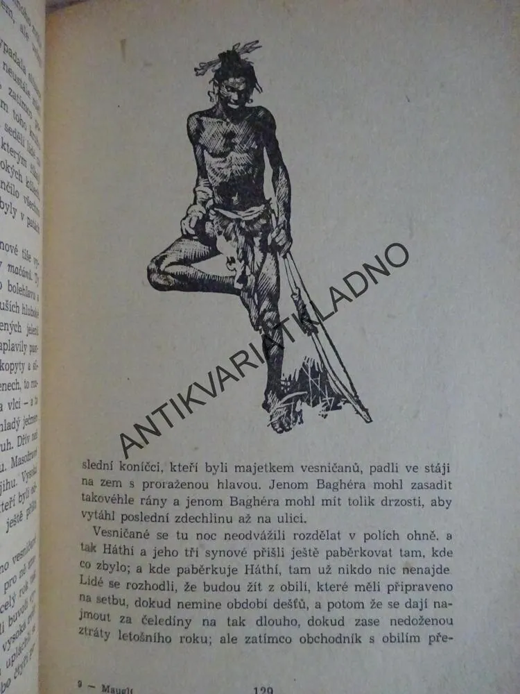 MAUGLÍ, RUDYARD KIPLING, ZDENĚK BURIAN,  **an